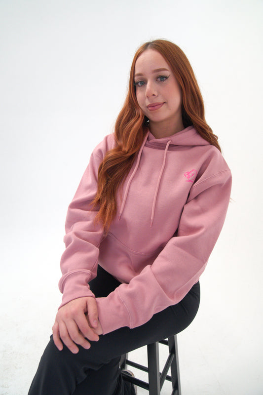 Pink AMORE Hoodie