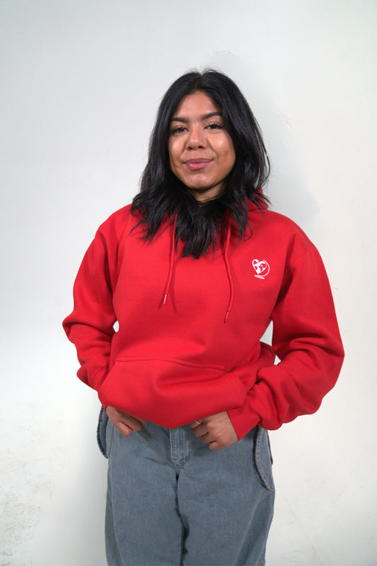 Red AMORE Hoodie